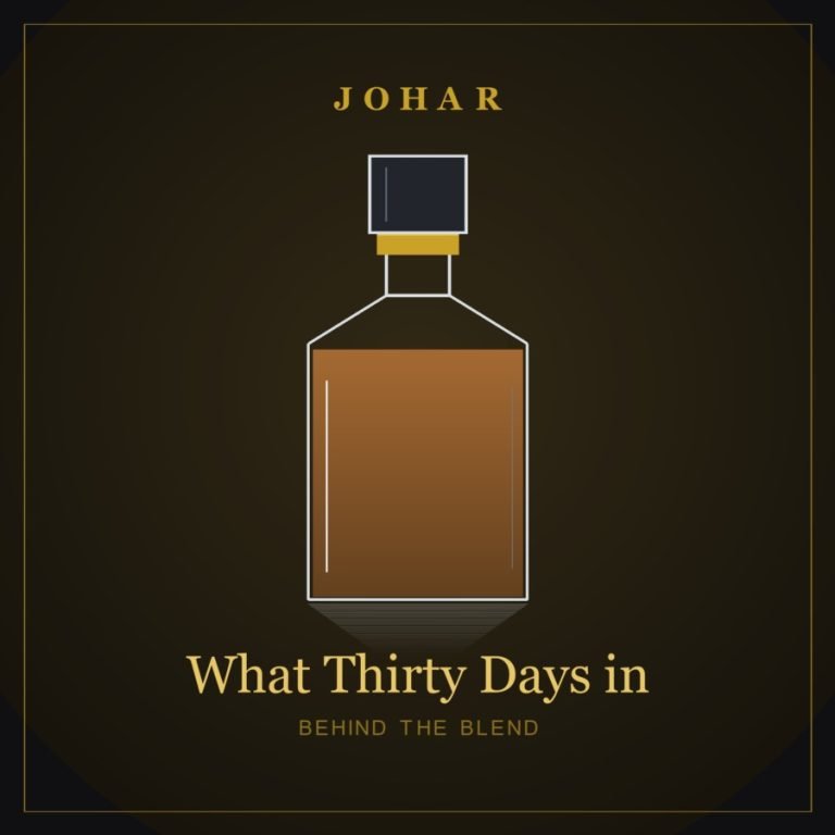What Thirty Days in perfume bottle by Johar