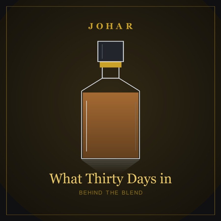 What Thirty Days in perfume bottle by Johar